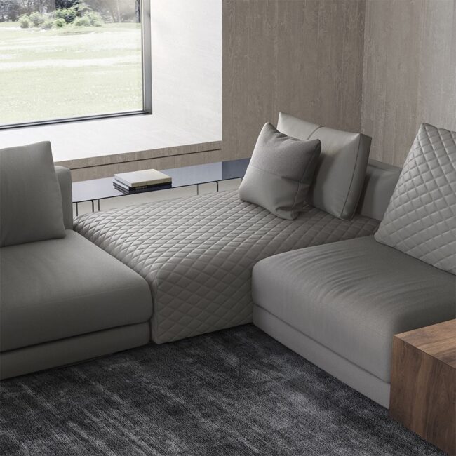 Natuzzi Italia Melpot hoekbank