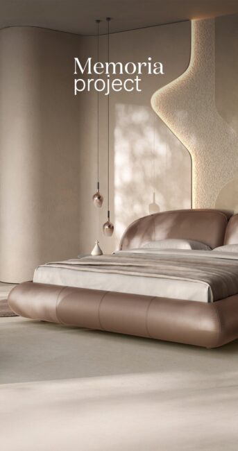 Natuzzi Italia Memoria bed