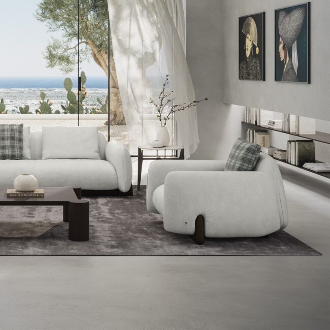 Natuzzi Italia Mirai bank