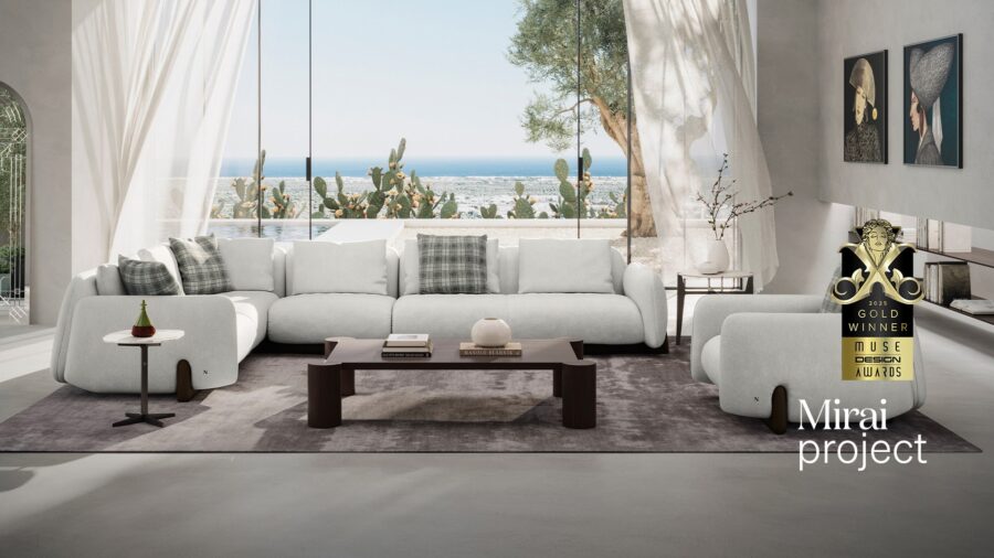 Natuzzi Italia Mirai bank