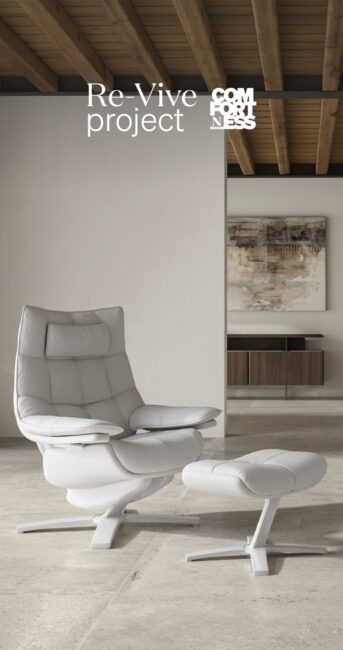 Natuzzi Italia Re-Vive fauteuil