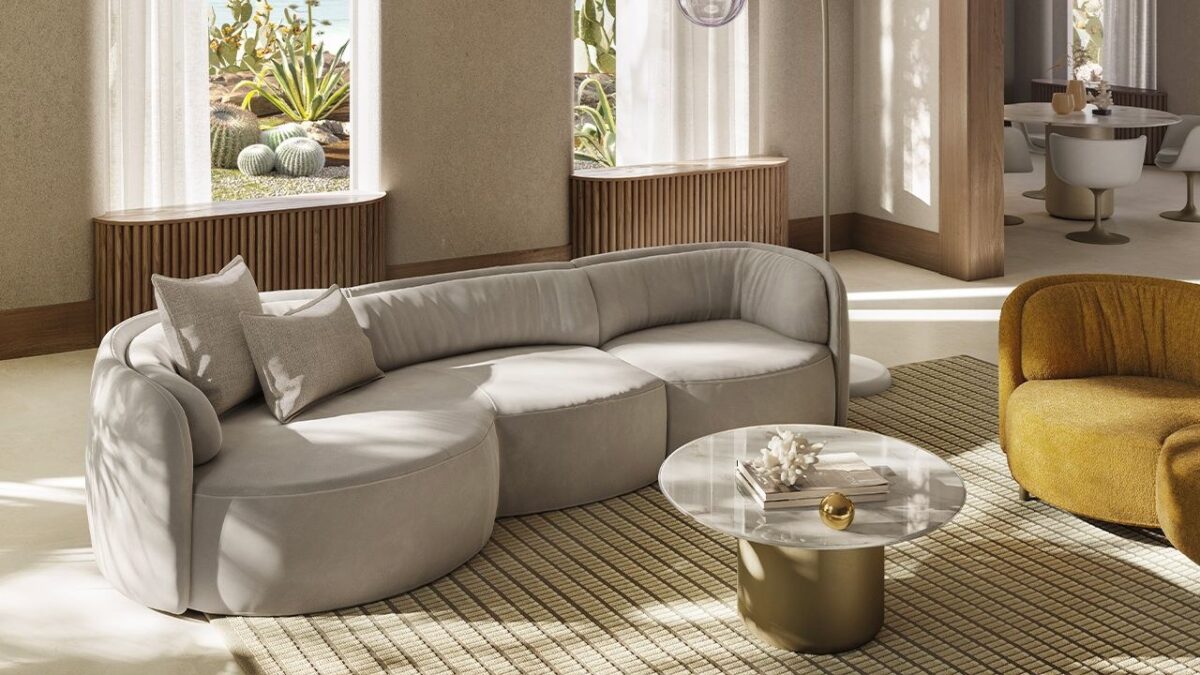 Natuzzi Italia Wave sfeerfoto