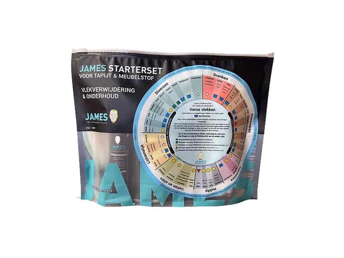 James starterset meubelstof & tapijt