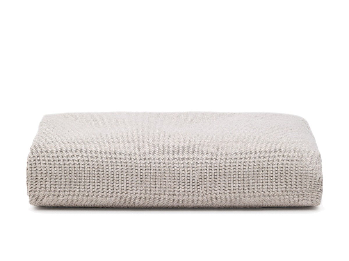 Kave Home Blok beddenhoes beige voor matras van 180 x 200 cm