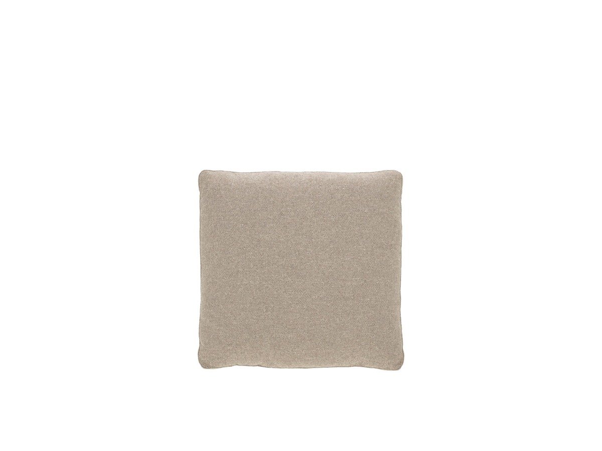 Kave Home Blok-kussen in chenille beige 60 x 60 cm