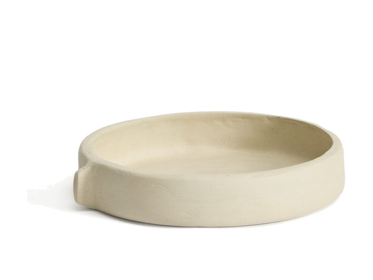 Kave Home Centrotavola Mireni in cartapesta beige Ø 22,5 cm
