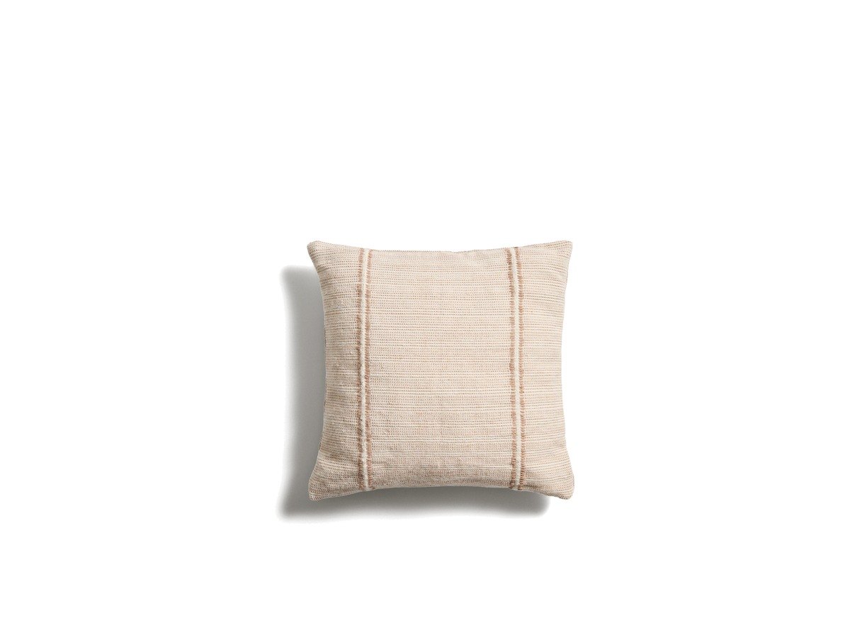 Kave Home Drati beige kussenhoes van 100% PET 45 x 45 cm