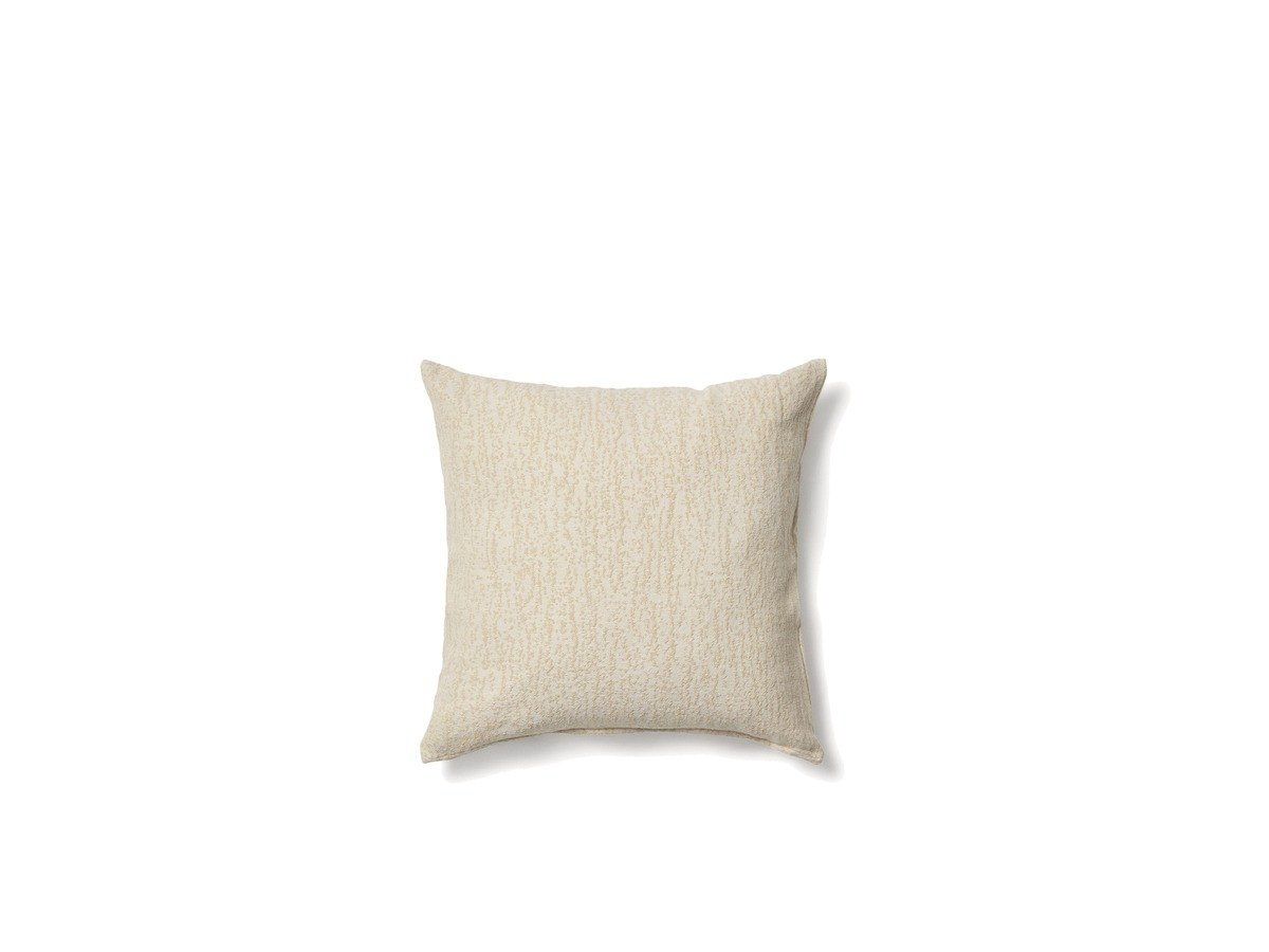 Kave Home Melien kussenhoes van jacquard met stippen in ecru 50 x 50 cm