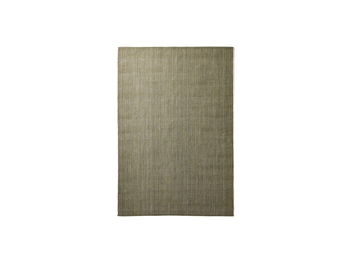Kave Home Tirla tapijt van 100% PET-vezels in groen 200 x 300 cm