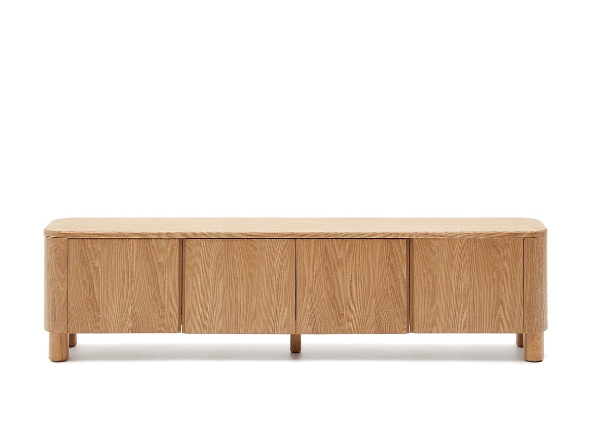 Kave Home TV-meubel Salaya van FSC Mix Credit essenmultiplex 200 x 52 cm