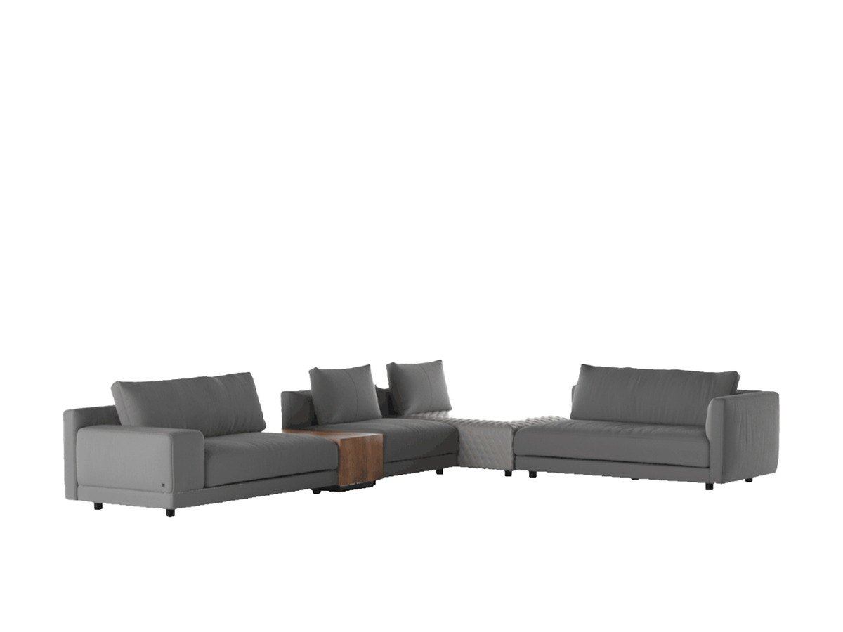 Natuzzi Italia Melpot hoekbank