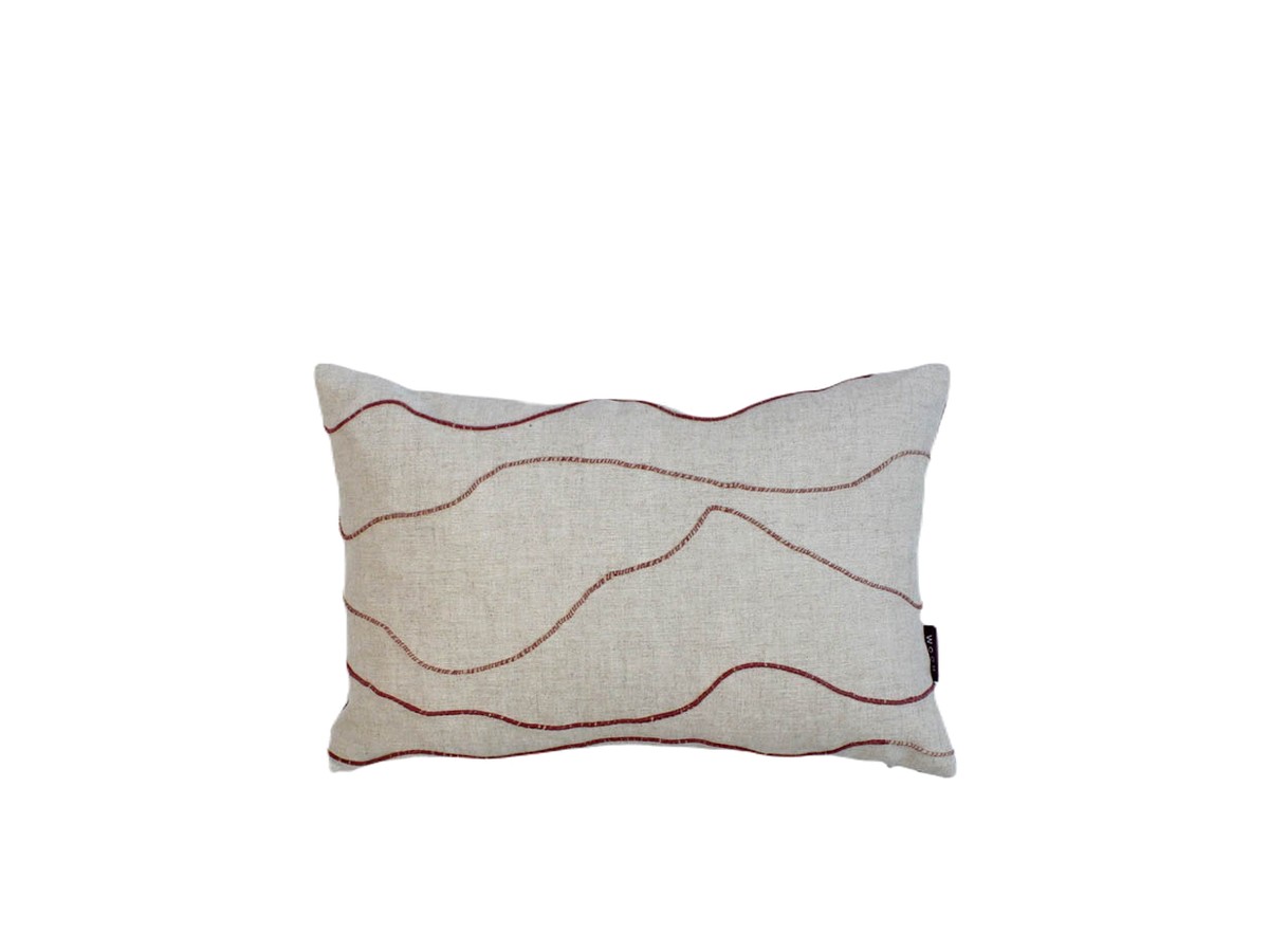 Studio Beks Zara kussen rood 30×45