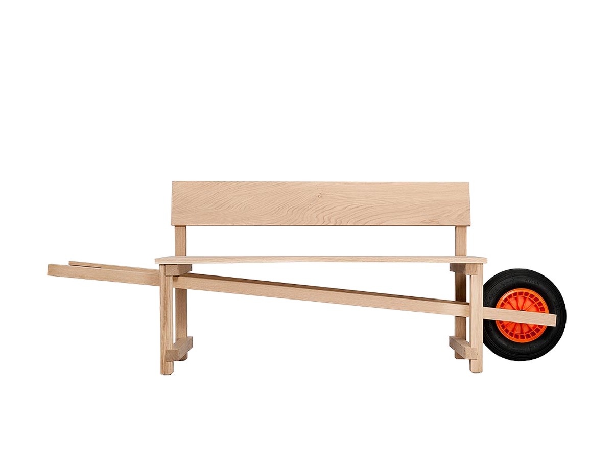 Weltevree Wheelbench Eiken